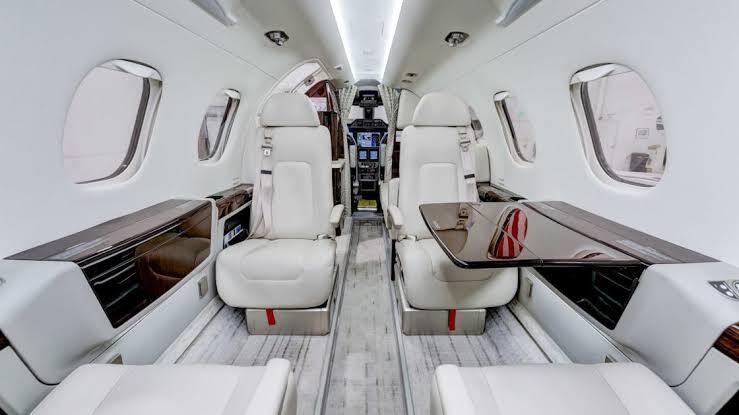 Light Jet interior